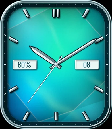 Apatite Neon Blue Analog