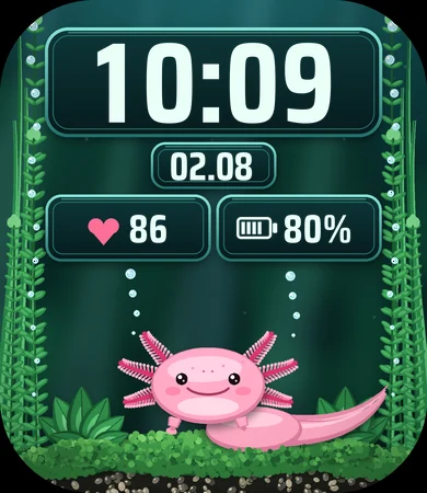 Axolotl Pink Aquarium Plants