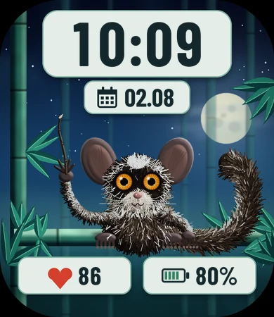 Aye-Aye Bamboo Night