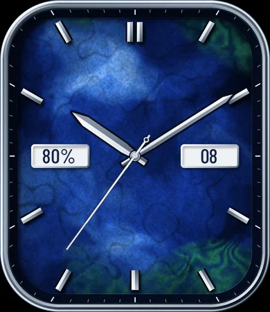 Azurite Deep Blue Analog