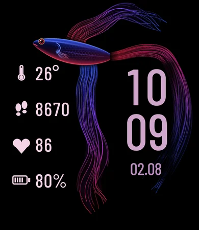 Betta Fin Flow Black