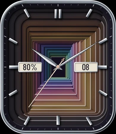 Bismuth Crystal Stair Analog