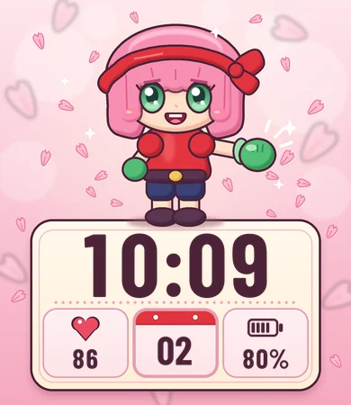 Chibi Pink Girl