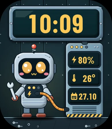 Chibi Tin Robot Charging Dock Workshop