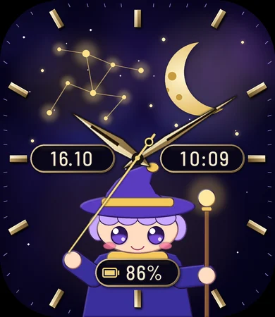 Chibi Wizard Star Observatory Analog