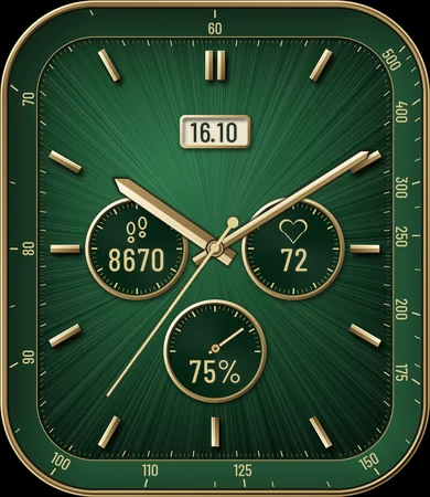Chrono Green Gold