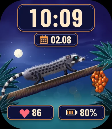 Civet Palm Night Fruit