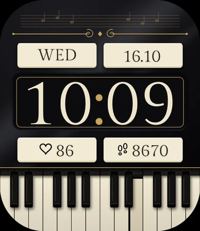Grand Piano Keys