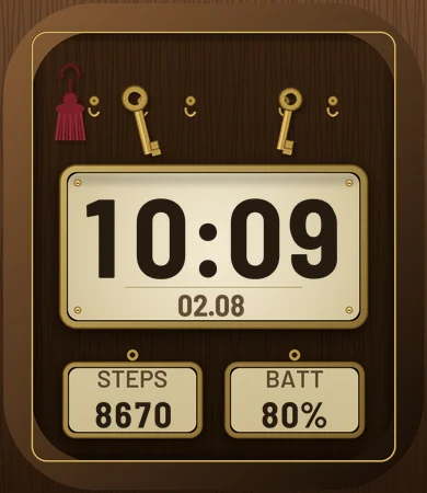 Hotel Key Rack