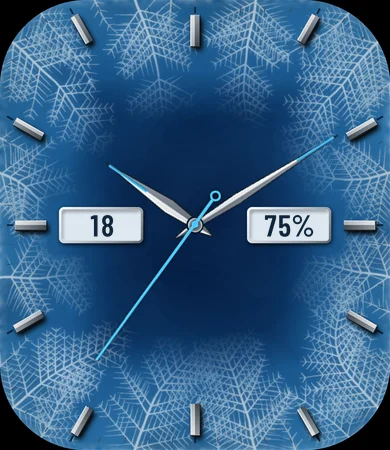 Ice Crystal Frost Analog
