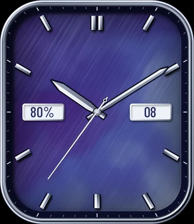 Iolite Violet Blue Analog