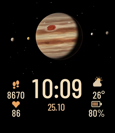 Jupiter Storm Bands Moons