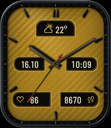Kevlar Weave Gold