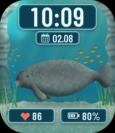 Manatee Spring Clear Water