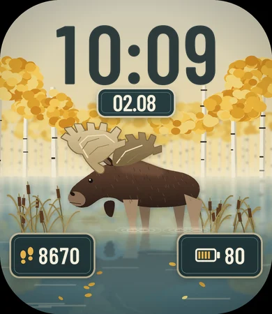 Moose Lake Autumn Mist