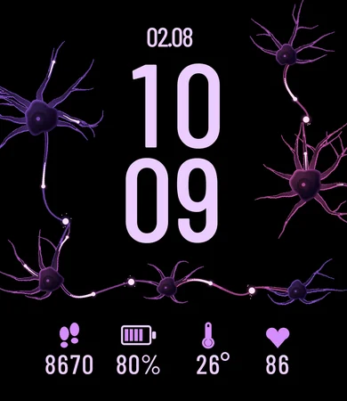 Neuron Network Synapse Glow