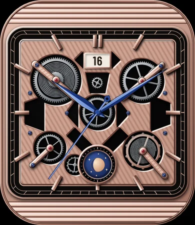 Reverso Skeleton Gold