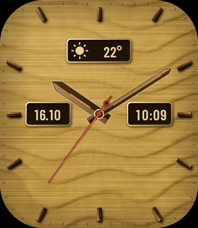 Sand Gold Dune Brushed Analog