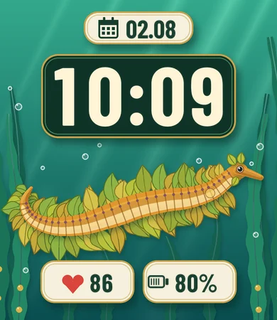 Sea Dragon Kelp Forest Leafy