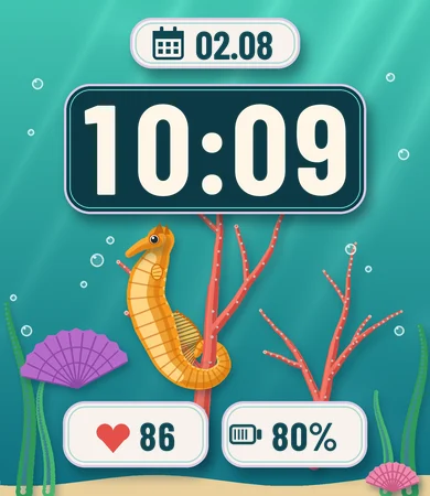 Seahorse Coral Garden