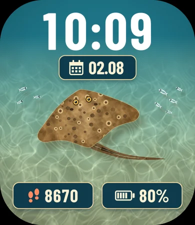 Stingray Sandy Seabed