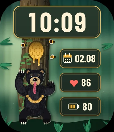 Sun Bear Honey Tree Forest