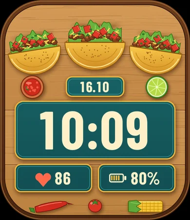 Taco Trio Board Top