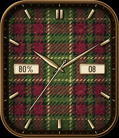 Tartan Wool Twill Analog