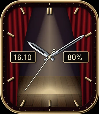 Theater Curtain Spotlight