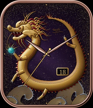 Urushi Dragon Maki-e